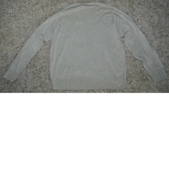 Mens Dockers Sweater Small Beige Lightweight Long Sleeve Crewneck Acrylic - Picture 4 of 4